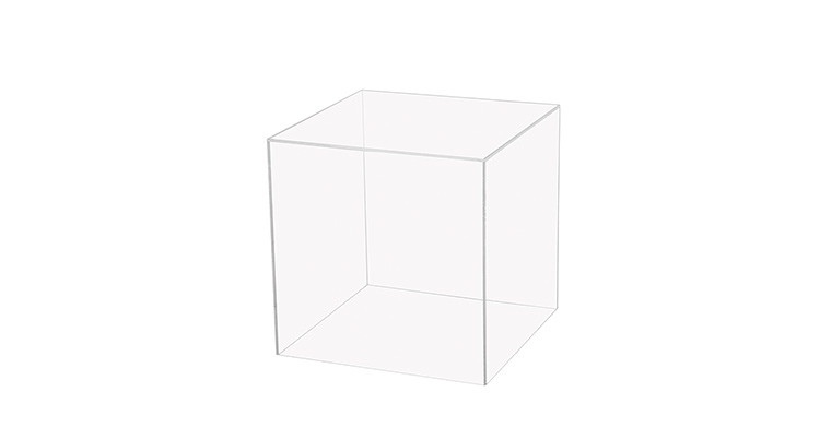 Plexi Cube Clear, Miami Event Tables